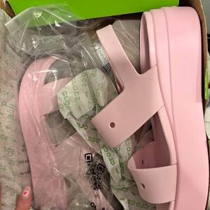 CROCS Pink Women's Sandals